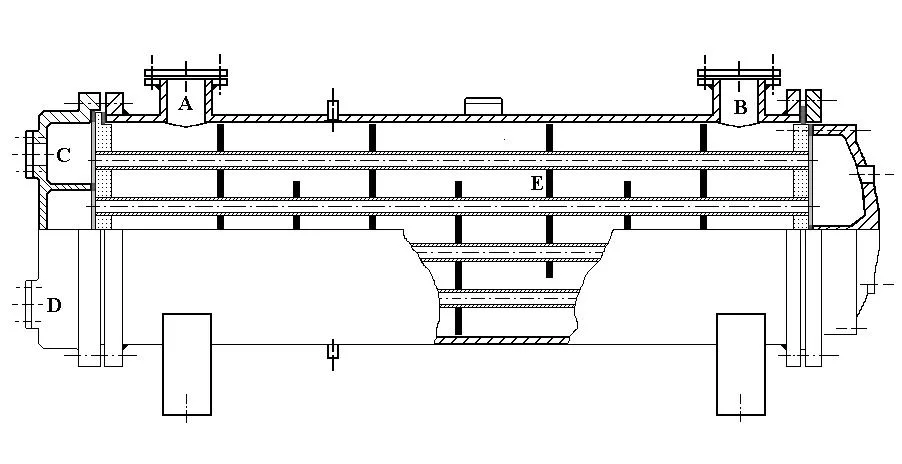 Process heat exchanger for hydrogen duty